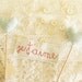 Mint Wedding Cake Topper Je T'aime Sign with Crocheted Hearts Something Blue by Cherrytime Made to Order on Etsy