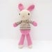 Amigurumi Easter Bunny Crochet Lilly Pink Toy Easter Gift for Kids