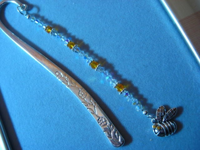 Swarovski Crystal Bumble Bee Bookmark