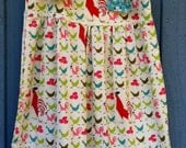 Chicken and Blossoms Knotty Dress-size 2T- ready to ship