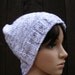 hand knit hat