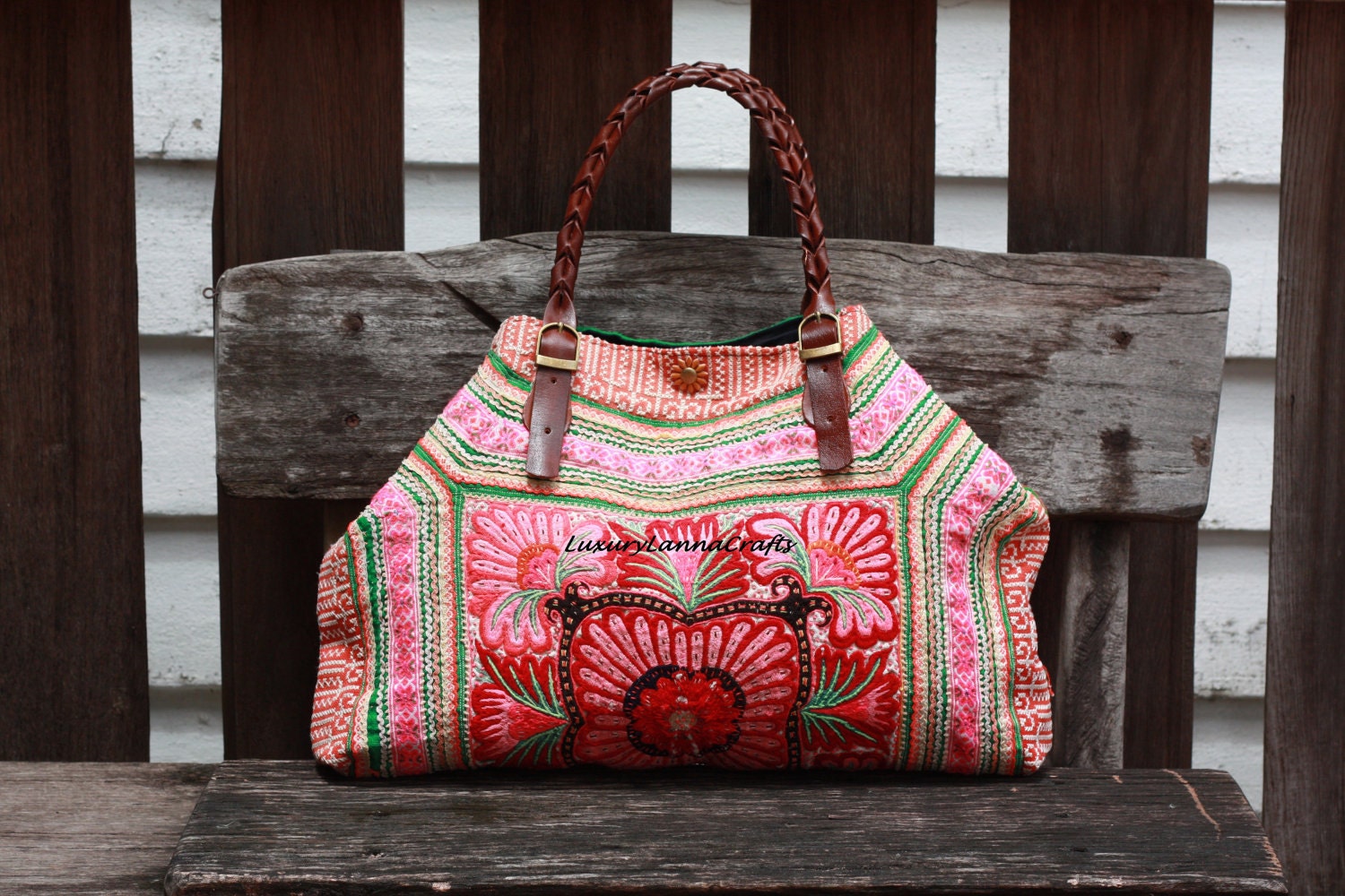 Luxury Tribal Ethnic Tote Bag L216-L1  SALE 99 DOLLARS