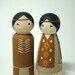 Giving Thanks Wood Peg People/Dolls