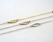 STERLING SILVER FEATHER Bracelet
