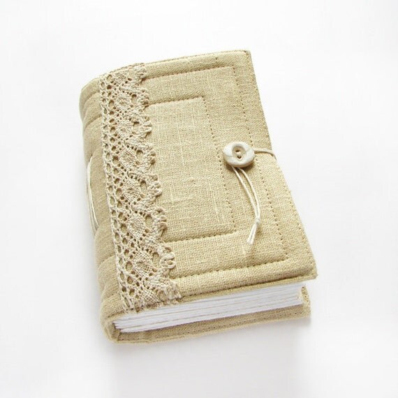 Linen Handmade Journal Diary Notebook 320 pages lined by ArtStitch