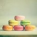 Art for Kitchen food: french macarons No.3 5x5 Fine Art Food Photography Pastel Cookies Kitchen Art kitchen wall art