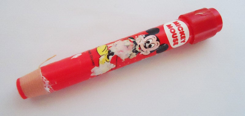 Mickey Mouse Pencil Eraser.80s