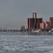 Good Morning Detroit - daytime panoramic fine art print