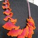 TOTALLY TWISTED necklace, winner of the Etsy Beadweavers Team november 2011 challenge. Reserved for Birtasophia.