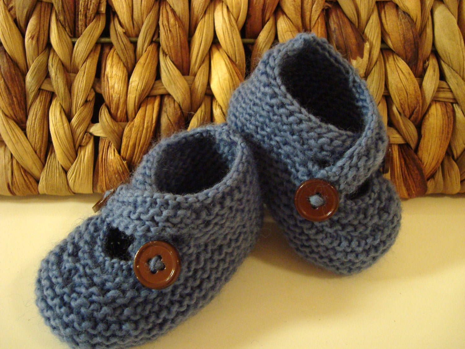 Tivoli Blue Baby Shoes Baby Booties Baby Photo Prop Baby Gifts Shower Gifts