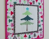 Mini Quilt - Trim a Tree II
