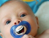 The Comedian- Custom Hand Painted Pacifier