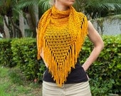 Broomstick Offset Shawl PDF Pattern