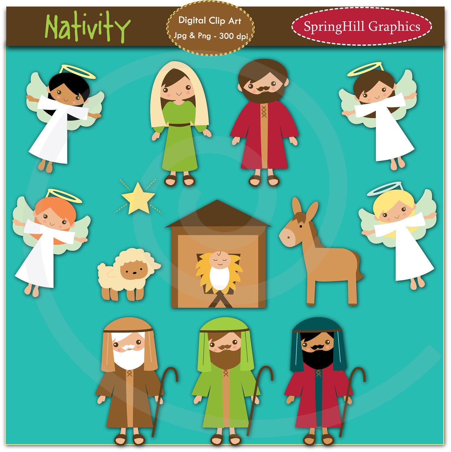 nativity graphics free clip art - photo #49