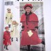 Style 2353 Girls Coat Cape Hat Sewing Pattern UNCUT