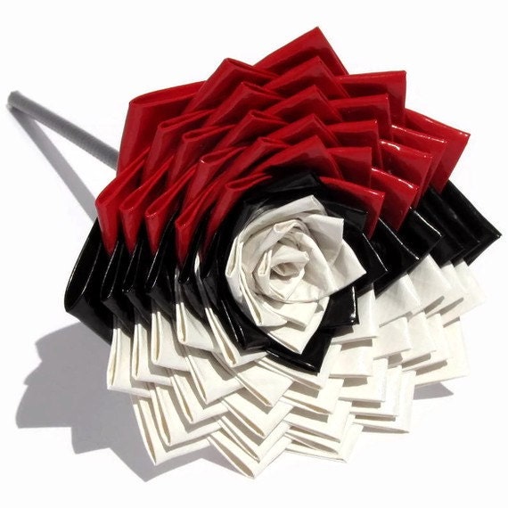 Pokemon Ball Duct Tape Flower