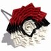 Pokemon Ball Duct Tape Flower