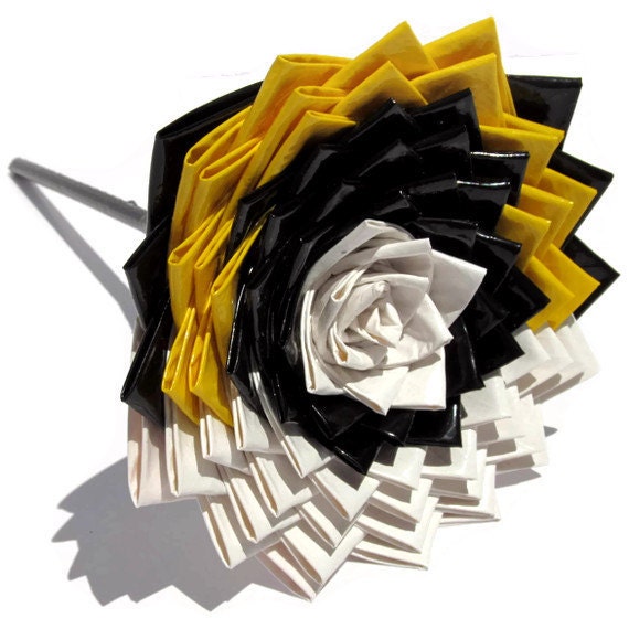 Ultra Ball Pokeball Duct Tape Flower