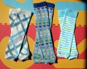 Leg Warmers 3 pack - Choose any 3 legwarmers - baby legs, baby boy leg warmers, baby girl leg warmers, arm warmers, cozy crawlers