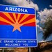 Welcome to Arizona State Sign - Route 66 Art - Road Trip Inspired Decor - Grand Canyon State - State Flag - 12X18 Fine Art Photograph