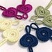 4 pairs Baby Heart Barefoot sandals, Baby shoes, Light Yellow, Hot Purple - Lilac, Midnight blue, Light Green Barefoot Sandals