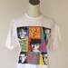 New Kids on the Block White 1990's Shirt Top