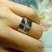 Antique Feather Ring Down art nouveau vintage style - Color Anti Brass,Gold,Black Vintage and Sliver - Choose your color