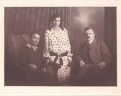 Vintage photograph of a nice family