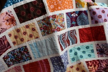 Colorbrick Quilt featuring Anna Maria Horner Innocent Crush