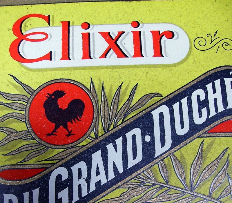 Vintage Elixir Labels