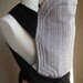 MEI TAI Baby Carrier / Sling in Gray Stripes
