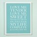 8x10 Love Me Tender. Aqua.Typography Print. Serif - 121
