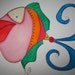 Loco Pescado J2, Original Watercolor by Fig Jam Studio