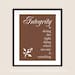 Integrity is Doing the Right Thing when No-one is Watching - Customizable 8x10 Print in Many Colors