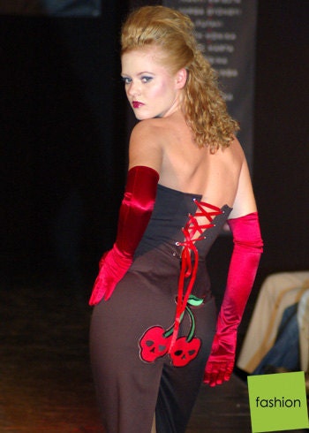 Sexy Cherry-skull dress