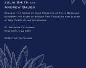 VINTAGE LOTUS Wedding Save the Date/Invitation/Response Card/Reception Card/Menu/Table Numbers/Thank You Card - You Print