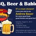MAN SHOWER bbq, beer and babies Diaper Party Invitation Printable diy Customizable