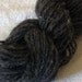 Gray Shetland wool handspun yarn made in Colorado