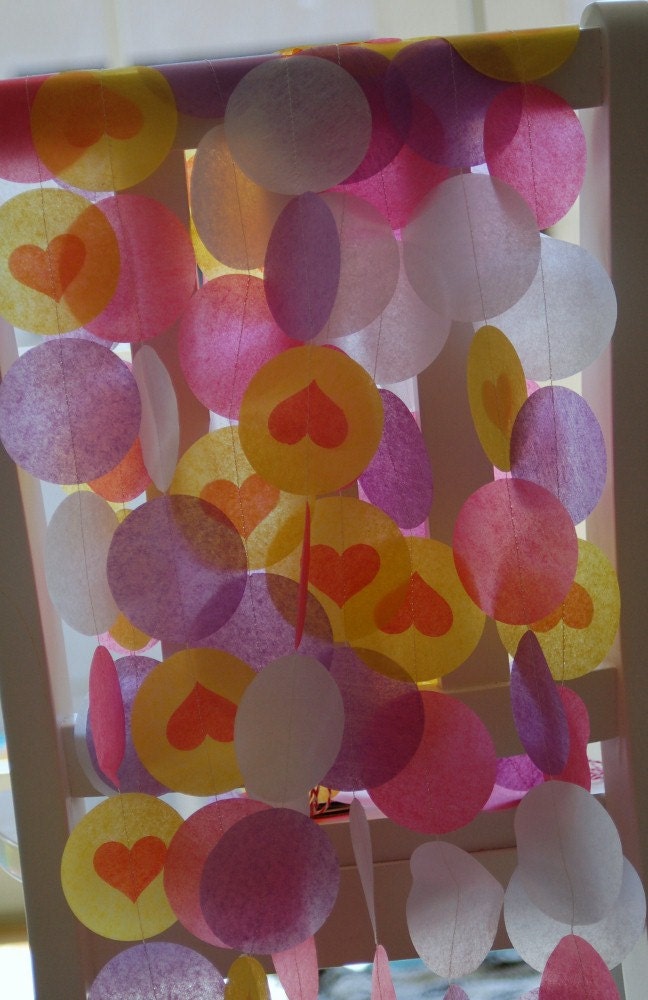 Tissue Garland - Tangled Princess