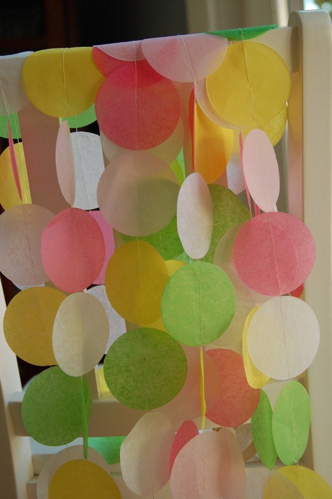 Tissue Garland - Spring II