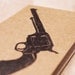 Colt Peacemaker Rustic Western Southwestern Cowboy Gun Notebook Moleskine Journal