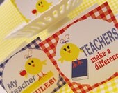 Teacher Appreciation Party / Back to School /  Stationery Gift Set -  DIY Printable Collection - Teacher Gift