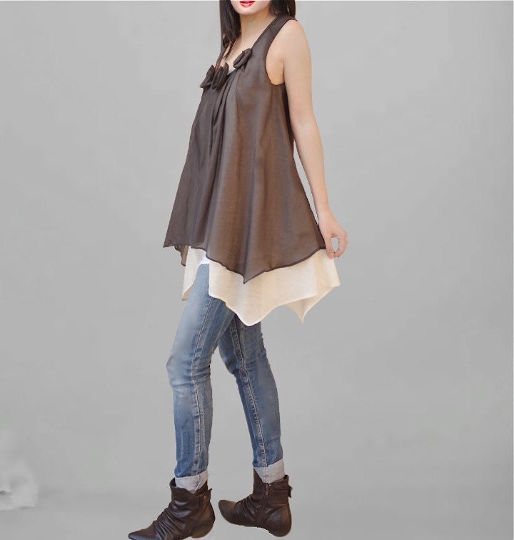 Multi-colored women dresses /wrap tops/layered holiday dresses/women tunics/day dresses