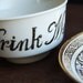 Drink Me Teacup and Saucer