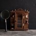 Miniature Wooden Display Curio Shelf