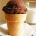 Chocolate Ice Cream Cone