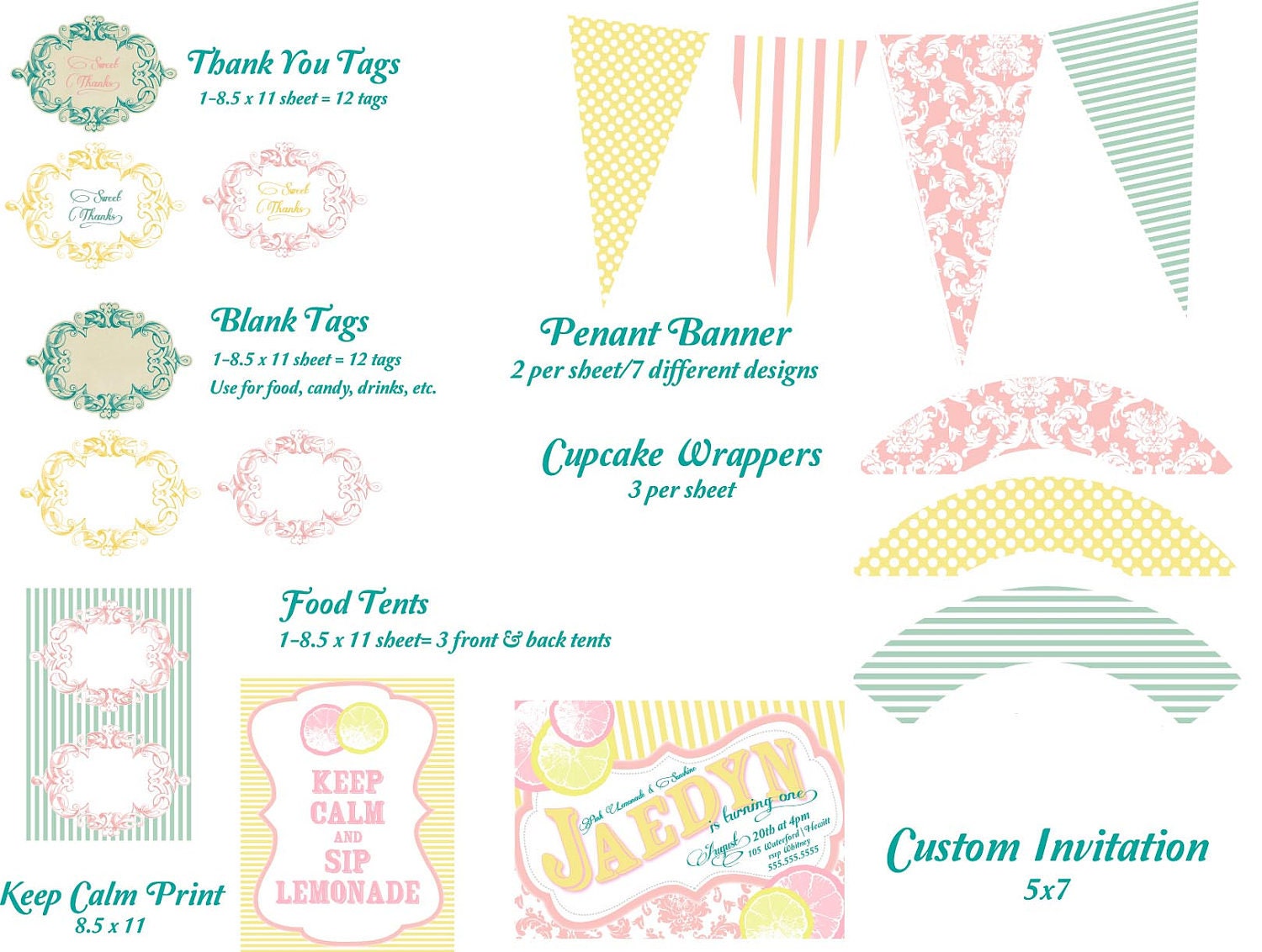 Pink Lemonade Party Pack