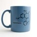 Gag Gift - Rohypnol Chemistry Molecule Coffee Cup in Black and Blue