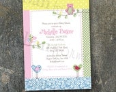 Printable File- Hayley Baby Shower Invite