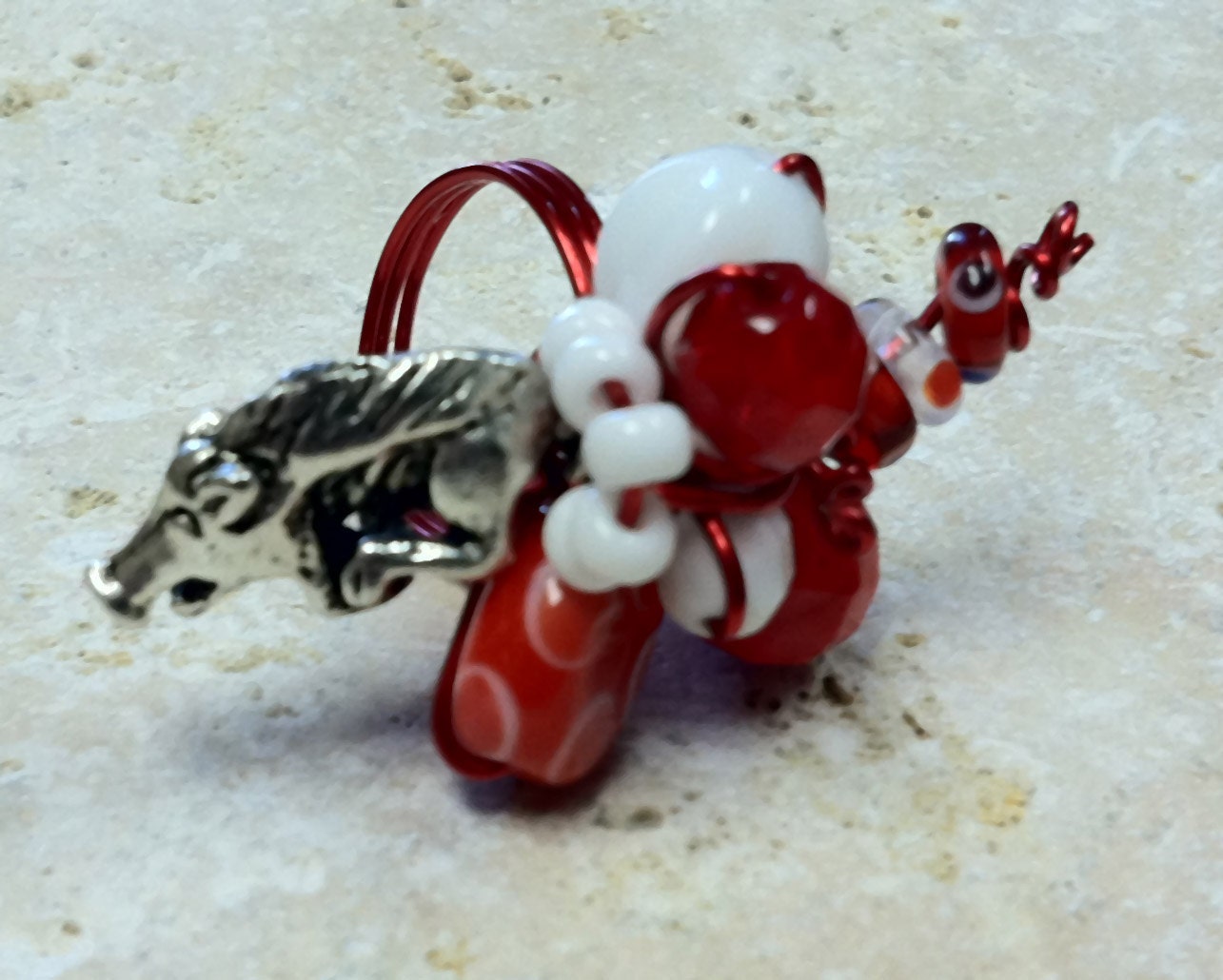 Razorback Team Spirit Ring
